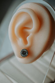 Elin Cubic Zirconia Stud Earrings