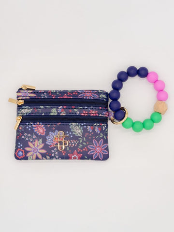 SS Beaded Bangle Wallet