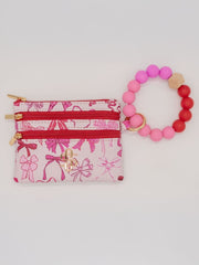 SS Beaded Bangle Wallet