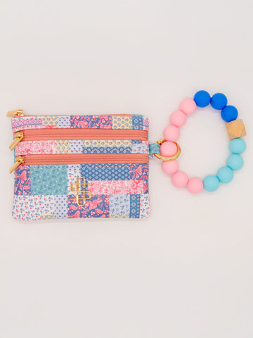 SS Beaded Bangle Wallet