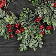 Sparkle Boxwood Candle Ring