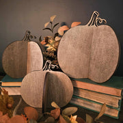 3D Fall Pumpkin