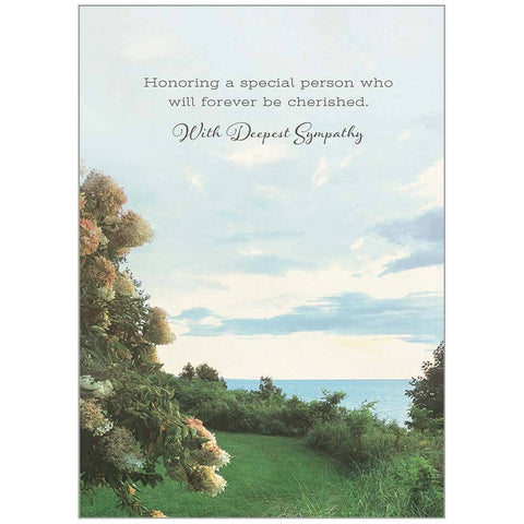 A Beautiful Life Sympathy Card
