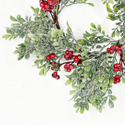 Sparkle Boxwood Candle Ring