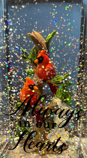 Cardinal Water Lantern