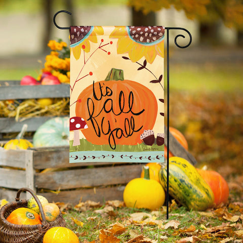 It's Fall Y'all Garden Flag