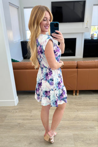 PREORDER: Alisha V-Neck Tiered Dress in Two Prints