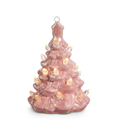 Pink Vintage Tree Orn