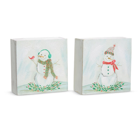 Snowman Block