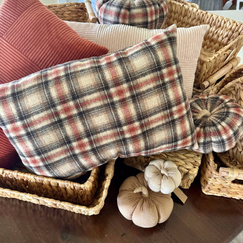 Sienna Plaid Pillow
