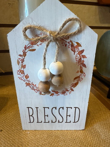 Wooden Fall Decor