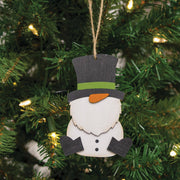 Snowman Gnome Ornament