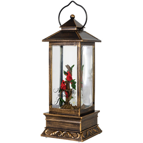 Cardinal Water Lantern