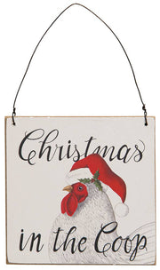 Farm Square Ornament