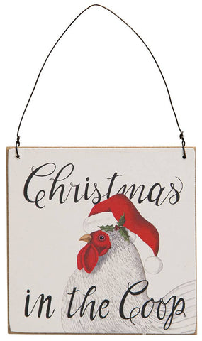 Farm Square Ornament