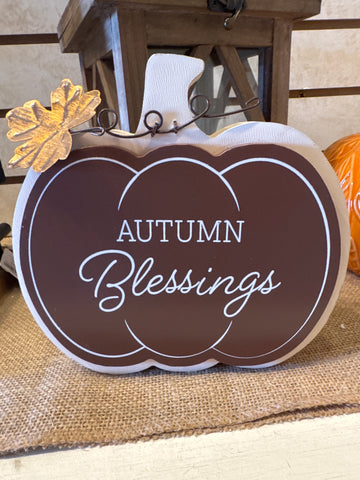 Wooden Fall Decor
