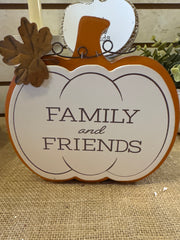 Wooden Fall Decor