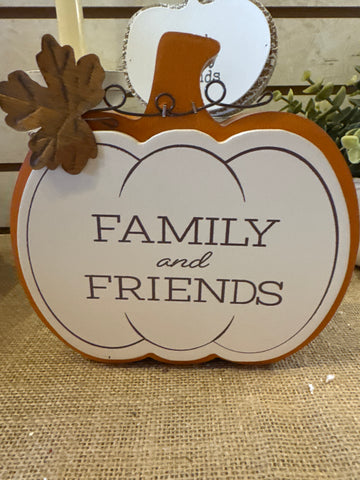 Wooden Fall Decor