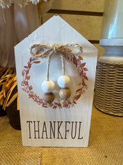 Wooden Fall Decor