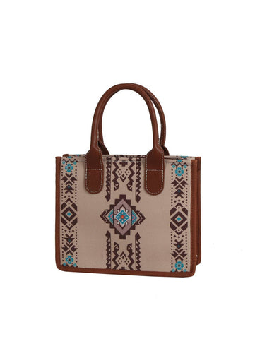 Addy Aztec Fringe Tote Set