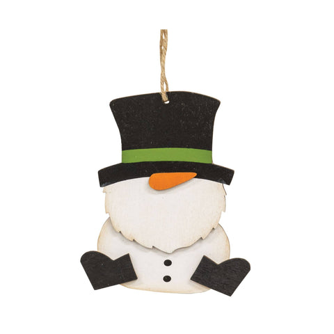 Snowman Gnome Ornament