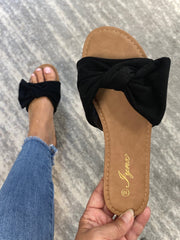 Why Knot Sandal in Black
