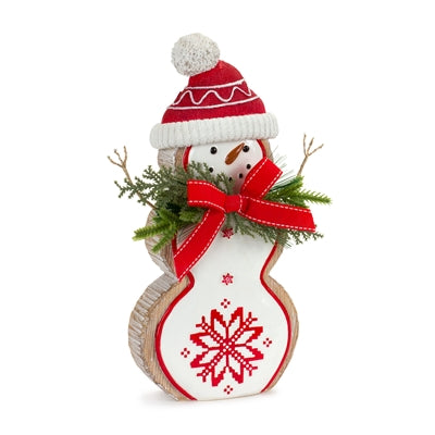 Snowman 10.25" Resin