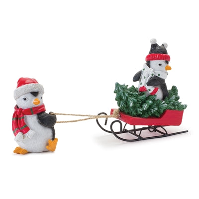 Penguin w/Sled Standing
