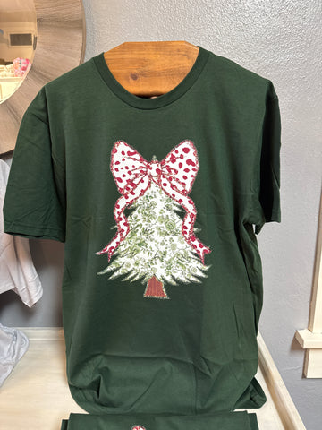 Green Christmas Tree Tee