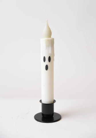 Shocked Boo Taper Candle