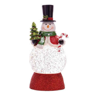 Snowman Globe Tree LED