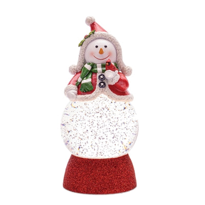Snowman Globe Bird LED