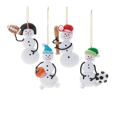 Snowman Sport Orn