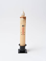 Snowman Taper Candle