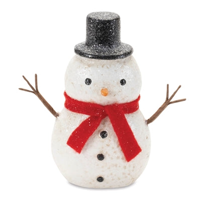 Snowman 4.5" Glitter
