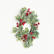 Sparkle Boxwood Candle Ring