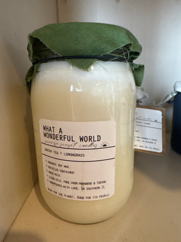 Sunrise Sunset Candle
