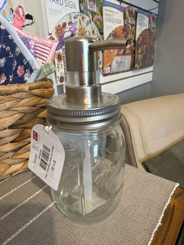 Mason Jar Soap Dispenser