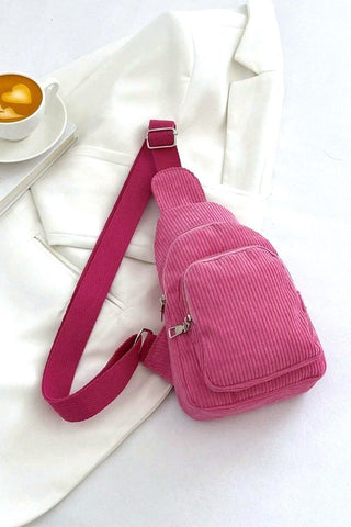 Corduroy Sling Bag