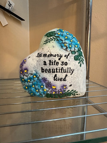 Heart Memorial Stone