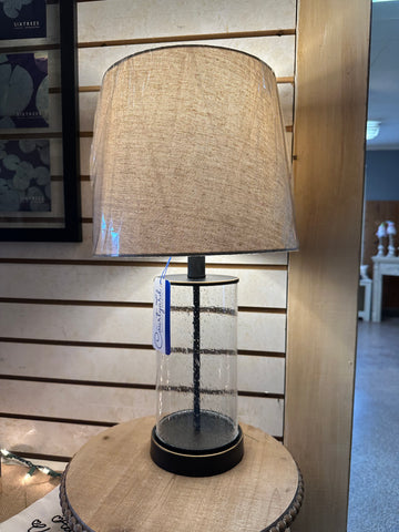 Metal & Glass Lamp