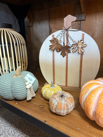 Beaded Pumpkin Sitter