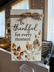 Wooden Fall Decor