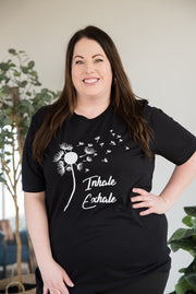 Inhale Exhale Graphic Tee