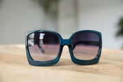 The Megan Sunglasses in Blue & Gray