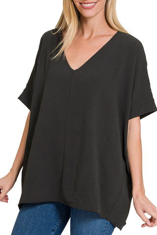 Spring V-Neck Top