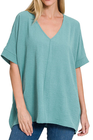 Spring V-Neck Top