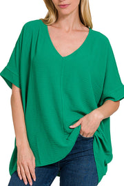 Spring V-Neck Top