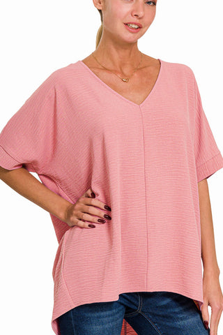 Spring V-Neck Top