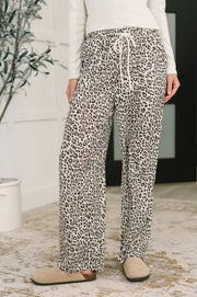 Wander Wild Leopard Drawstring Pants